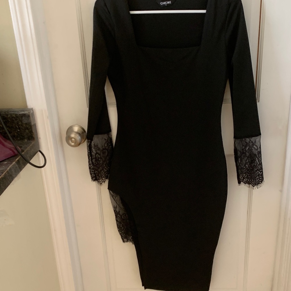 Chic Me Black Bodycon dress xxs